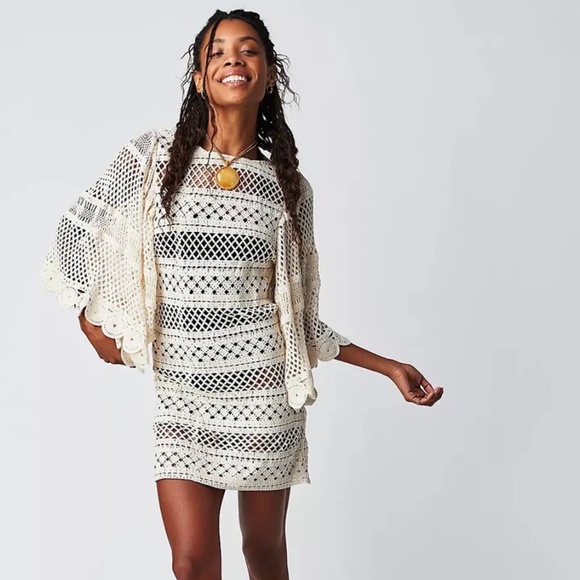 Free People Jen's Pirate Booty Zen Mini Dress - Picture 1 of 4